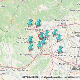Mappa Via Pontaron, 36030 Caldogno VI, Italia (10.4225)