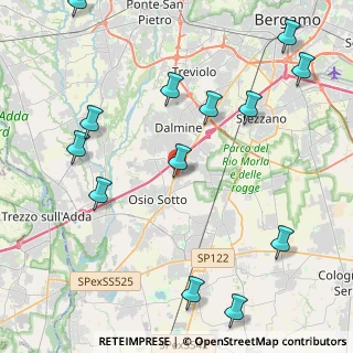 Mappa SP ex Strada Statale 525 del Brembo, 24044 Osio Sopra BG (5.60929)