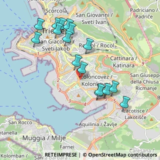 Mappa Via Fianona, 34145 Trieste TS, Italia (2.03688)