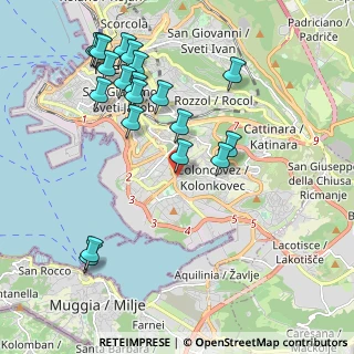 Mappa Via Fianona, 34145 Trieste TS, Italia (2.2335)