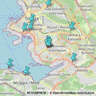 Mappa Via Fianona, 34145 Trieste TS, Italia (2.00333)