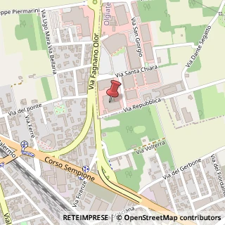 Mappa Via della Repubblica, 5, 21052 Busto Arsizio, Varese (Lombardia)