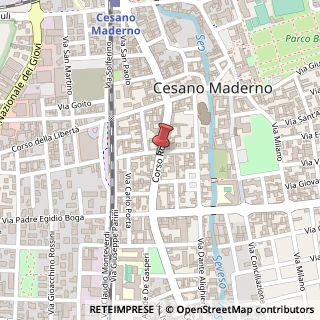 Mappa Corso Roma, 30, 20031 Cesano Maderno, Monza e Brianza (Lombardia)