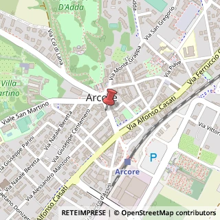 Mappa Via Roma, 6, 20862 Arcore, Monza e Brianza (Lombardia)