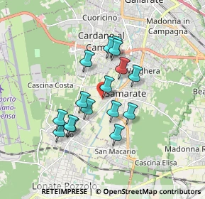 Mappa Via Como, 21017 Samarate VA, Italia (1.41125)