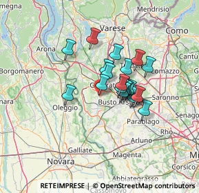 Mappa Via Como, 21017 Samarate VA, Italia (9.3585)
