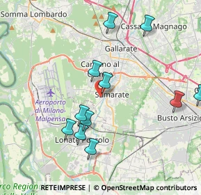 Mappa Via Como, 21017 Samarate VA, Italia (4.75462)