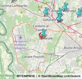 Mappa Via Como, 21017 Samarate VA, Italia (6.49455)