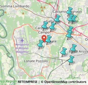 Mappa Via Como, 21017 Samarate VA, Italia (3.95615)