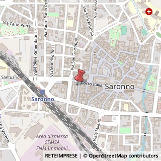 Mappa Via Genova, 7, 21047 Saronno, Varese (Lombardia)