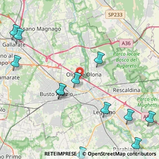 Mappa Via Papa Pio X, 21057 Olgiate Olona VA, Italia (6.27846)