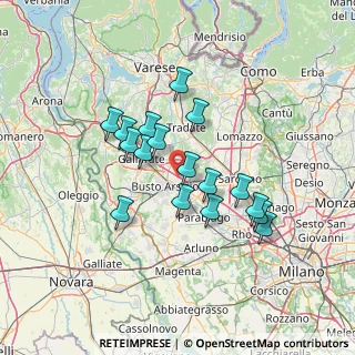 Mappa Via Papa Pio X, 21057 Olgiate Olona VA, Italia (11.56118)