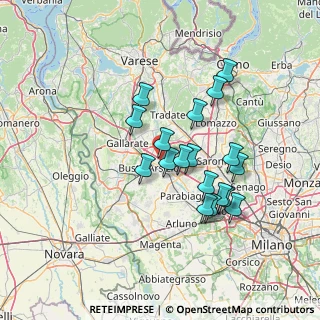 Mappa Via Papa Pio X, 21057 Olgiate Olona VA, Italia (12.10944)
