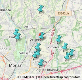 Mappa Via Ciro Menotti, 20862 Arcore MB, Italia (4.2)