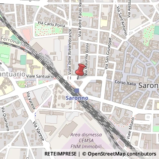 Mappa Via A. Diaz, 7, 21047 Saronno, Varese (Lombardia)
