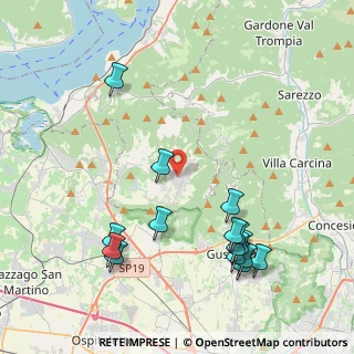 Mappa Via San Michele, 25050 Ome BS, Italia (4.744)