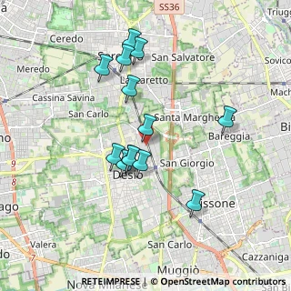 Mappa Strada Cinque, 20832 Desio MB, Italia (1.64462)