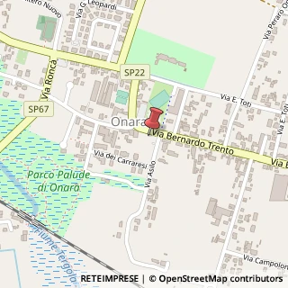 Mappa Piazza degli Ezzelini, 12, 35019 Tombolo PD, Italia, 35019 Tombolo, Padova (Veneto)