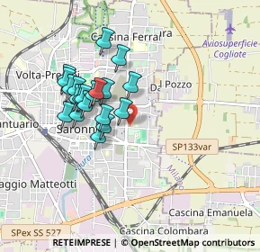 Mappa Via Parini, 21047 Saronno VA, Italia (0.7545)