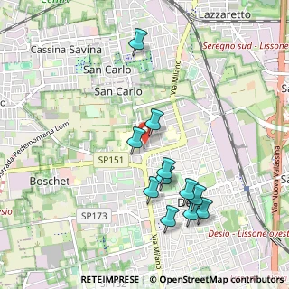 Mappa Desio, 20033 Desio MB, Italia (0.95455)