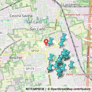 Mappa Desio, 20033 Desio MB, Italia (1.109)