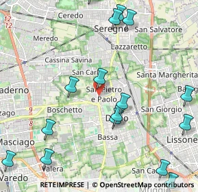 Mappa Desio, 20033 Desio MB, Italia (2.73438)