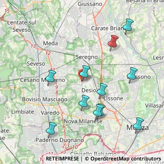 Mappa Desio, 20033 Desio MB, Italia (4.40364)