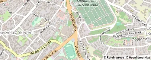 Mappa Triest