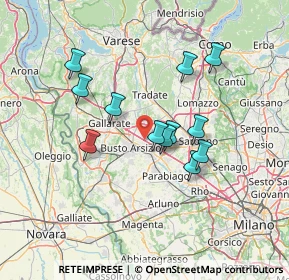 Mappa Via Monte Grappa, 21057 Olgiate Olona VA, Italia (11.8275)