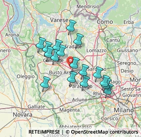 Mappa Via Monte Grappa, 21057 Olgiate Olona VA, Italia (11.58118)