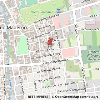 Mappa Via Monte Grappa, 28, 20811 Cesano Maderno, Monza e Brianza (Lombardia)