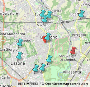 Mappa Scuole Medie, 20853 Biassono MB, Italia (2.21273)