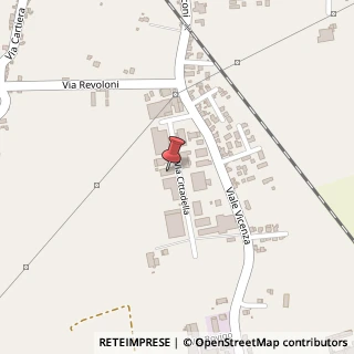 Mappa Via Cittadella, 12a, 36031 Dueville, Vicenza (Veneto)