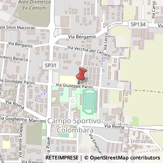 Mappa Via Parini, 92, 21047 Arese, Milano (Lombardia)