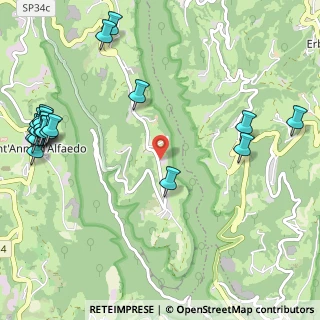 Mappa Via Tortelar, 37020 Sant'Anna D'alfaedo VR, Italia (1.5025)