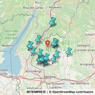 Mappa Via Tortelar, 37020 Sant'Anna D'alfaedo VR, Italia (11.7125)