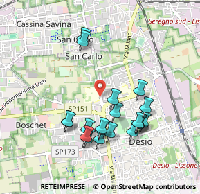 Mappa Via Giuseppe Mazzini, 20033 Desio MB, Italia (0.903)