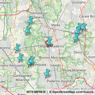 Mappa Corso Libertà, 20811 Cesano Maderno MB, Italia (4.97083)