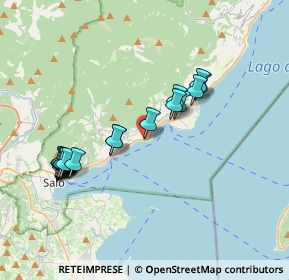 Mappa Del Garda, 25083 Gardone Riviera BS, Italia (3.7525)