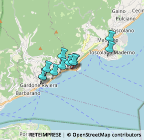 Mappa Del Garda, 25083 Gardone Riviera BS, Italia (1.13636)