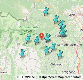 Mappa Via Cartiera, 37030 Vestenanova VR, Italia (6.68063)