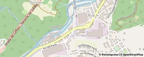 Mappa Roè Volciano