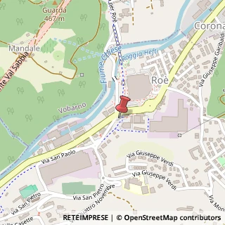 Mappa Via Guglielmo Marconi, 123, 25077 Roè Volciano, Brescia (Lombardia)