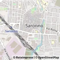 Mapa Saronno