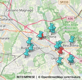 Mappa Piazza Pertini Sandro, 21057 Olgiate Olona VA, Italia (4.01692)