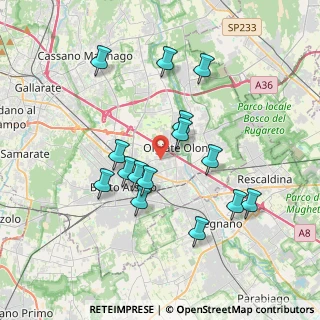 Mappa Piazza Pertini Sandro, 21057 Olgiate Olona VA, Italia (3.462)