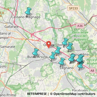 Mappa Piazza Pertini Sandro, 21057 Olgiate Olona VA, Italia (4.34833)