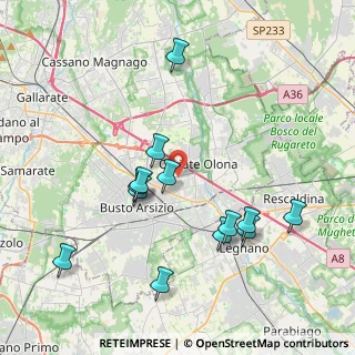 Mappa Piazza Pertini Sandro, 21057 Olgiate Olona VA, Italia (3.96615)