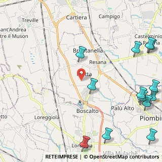 Mappa Via Fratta, 31023 Resana TV, Italia (3.29231)