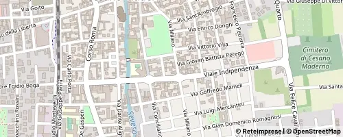Mappa Cesano Maderno